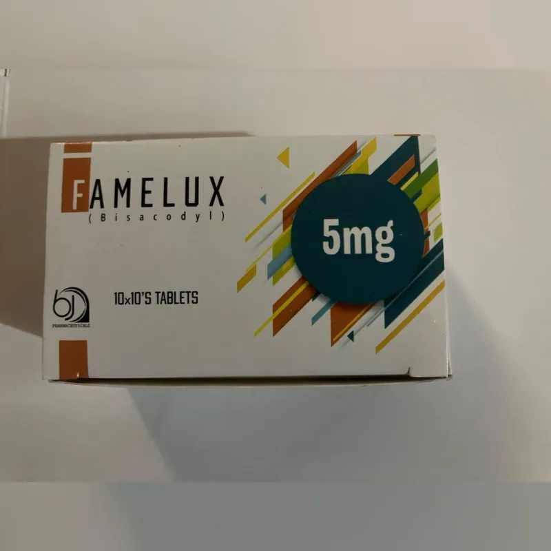 Famelux 5mg tablets, pack of 10 x 10 tablets