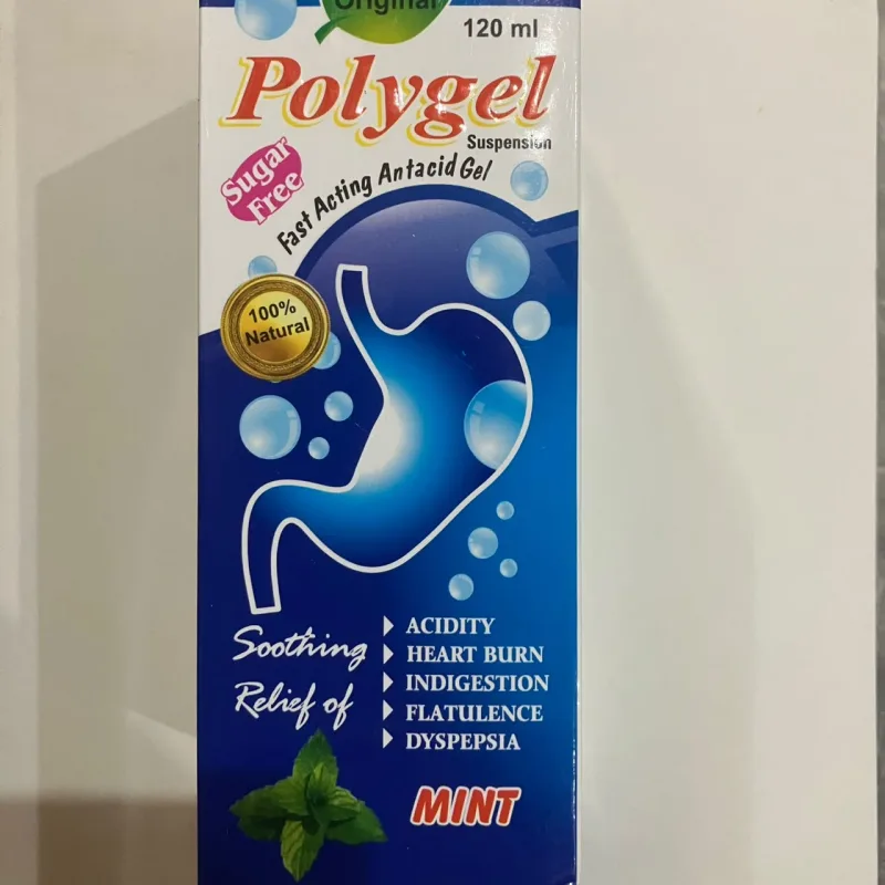 Polygel syrup, pack of 120ml