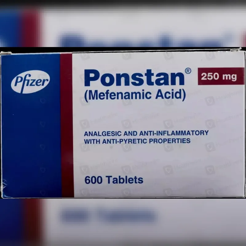 Ponstan 250mg tablets, pack of 600 tablets